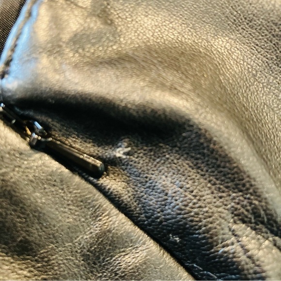 Moda International genuine leather pants - Picture 5 of 5
